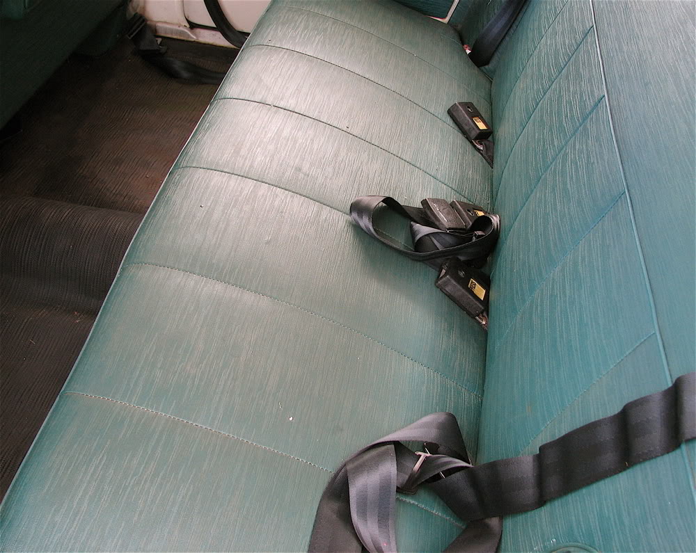 FB Holden with Floral Green trim — Standard Sedan