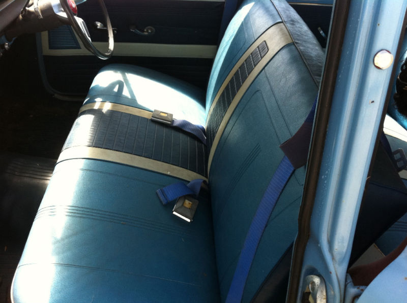 EJ Holden with Saxe & Columbine Blue with Feathertop Grey trim — Special Sedan