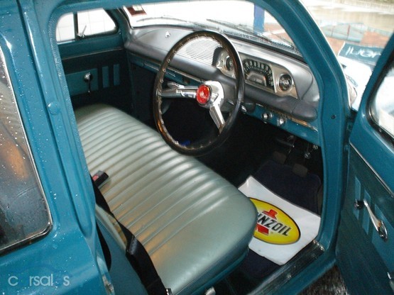 EH Holden with Gem & Tiara Turquoise trim — Special Sedan