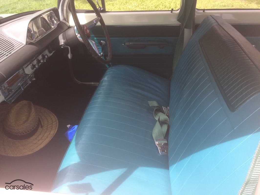 EH Holden with Gem & Tiara Turquoise trim — Special Sedan