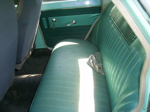 EH Holden with Porcelain & Triton Green trim — Special Sedan