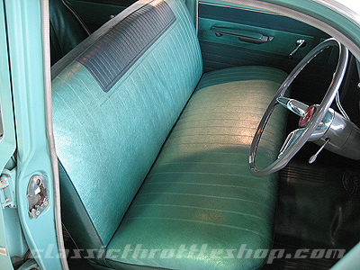 EH Holden with Porcelain & Triton Green trim — Special Sedan