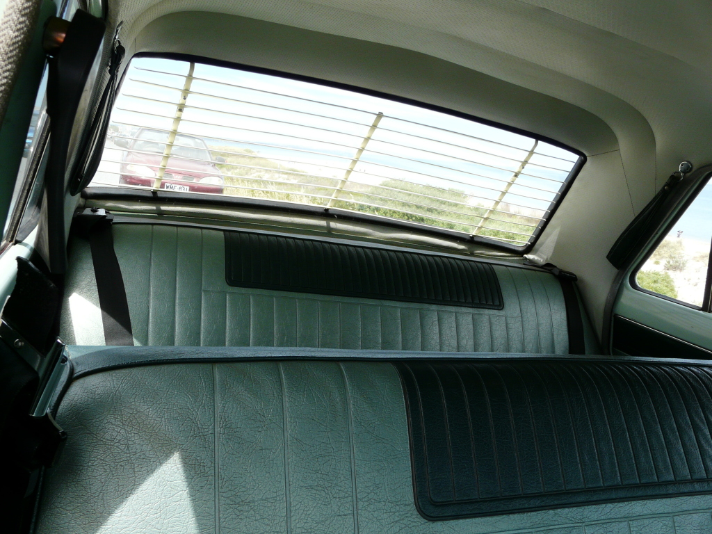 EH Holden with Cabaret & Palais Green trim — Special Sedan