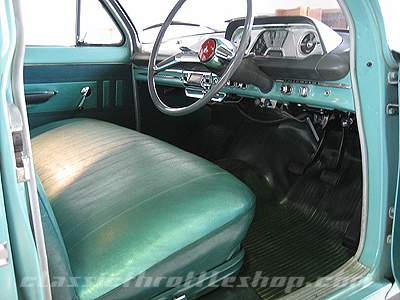 EH Holden with Porcelain & Triton Green trim — Special Sedan