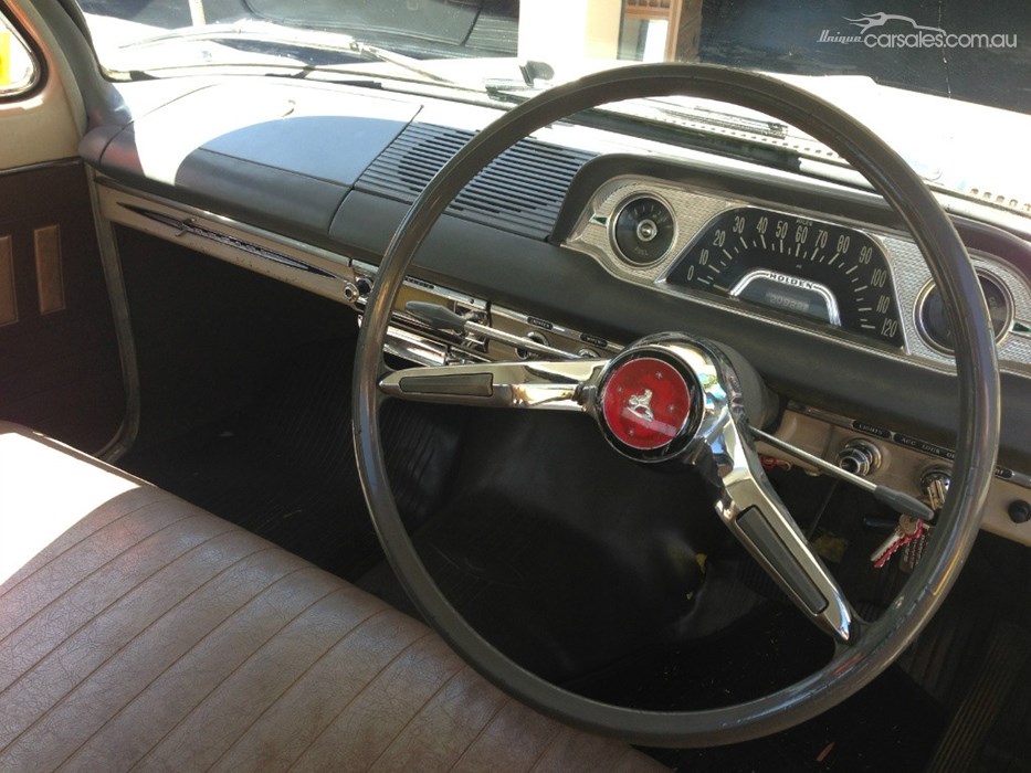 EH Holden with Aztec Gold & Jamboree Brown trim — Special Sedan