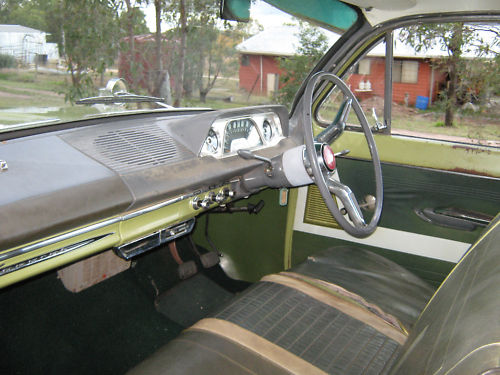 EJ Holden with Harlequin & Curio Green with Feathertop Grey trim — Special Station Sedan