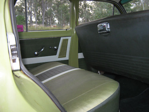 EJ Holden with Harlequin & Curio Green with Feathertop Grey trim — Special Station Sedan