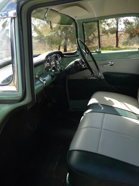 EK Holden with Floral Green & Madison Grey trim — Panel Van