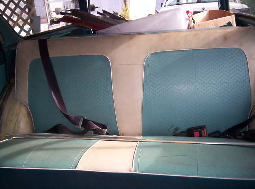 EK Holden with Mosaic & Jewel Turquoise with Stardust Grey trim — Special Station Sedan