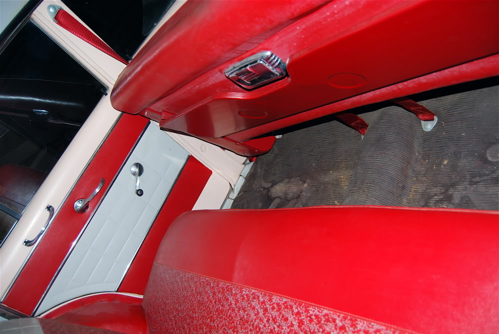 FB Holden with Mephisto & Chianti Red with Stardust Grey Bolsters trim — Special Sedan