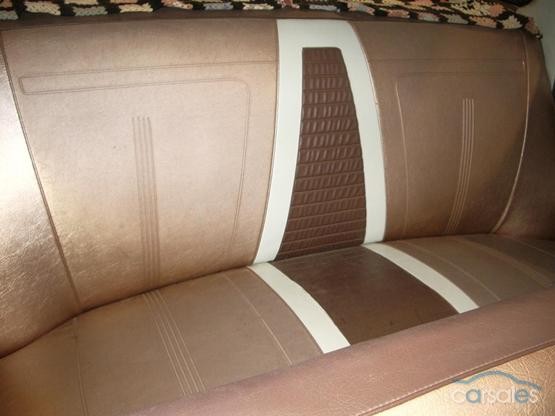 EJ Holden with Aztec Gold & Jamboree Brown with Feathertop Grey trim — Special Sedan