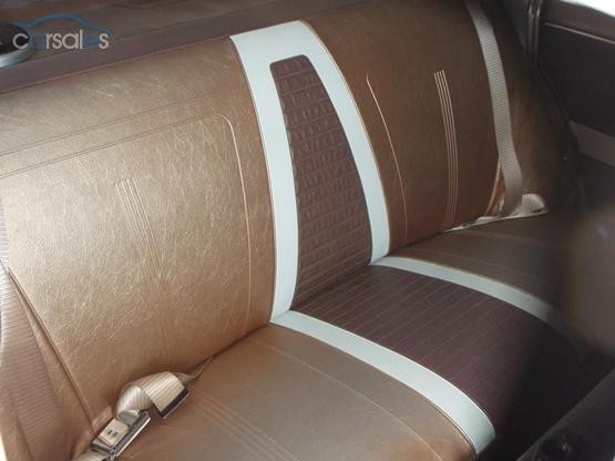 EJ Holden with Aztec Gold & Jamboree Brown with Feathertop Grey trim — Special Sedan