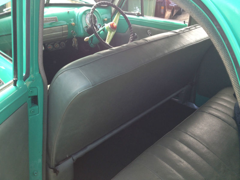 FJ Holden with Gully Green Vinyl trim — Standard Sedan