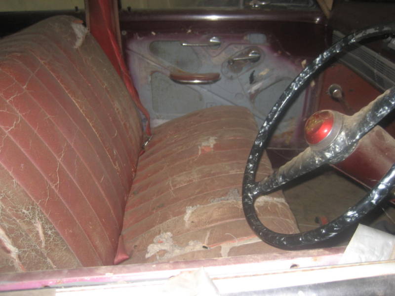 FJ Holden with Matador Red Leather trim — Special Sedan