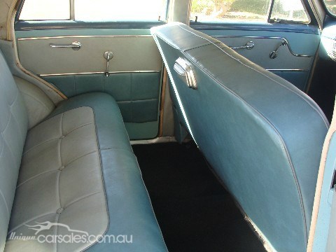 FJ Holden with Luxor Blue & Cosmos Grey trim — Special Sedan