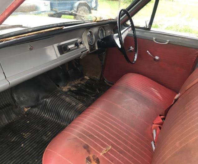 HD Holden with Mephisto Red trim — Coupe-Utility