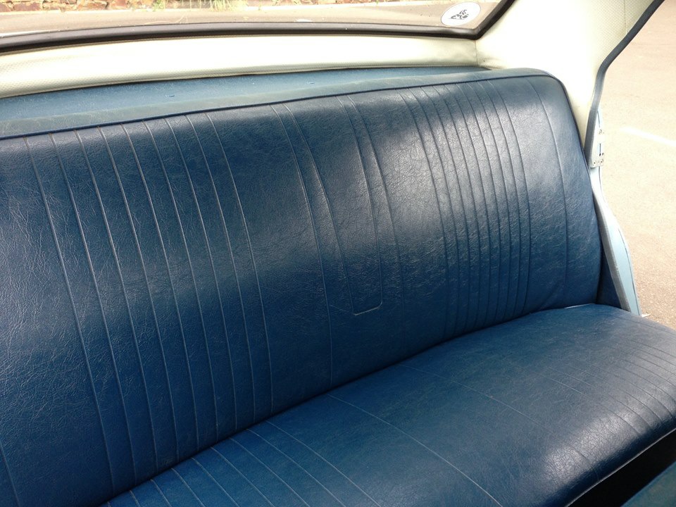 HD Holden with Columbine Blue trim — Standard Sedan