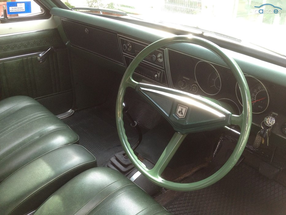 HG Holden with Venetian Green Vinyl trim — Kingswood Sedan