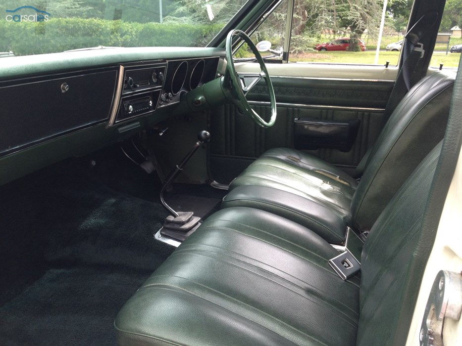 HG Holden with Venetian Green Vinyl trim — Kingswood Sedan