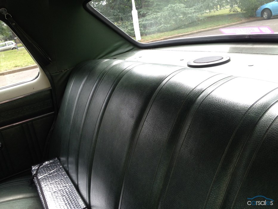 HG Holden with Venetian Green Vinyl trim — Kingswood Sedan