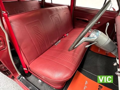 EH Holden with Bolero Red trim — Standard Station Sedan