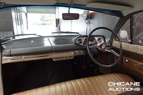 EH Holden with Aztec Gold & Jamboree Brown trim — Special Station Sedan