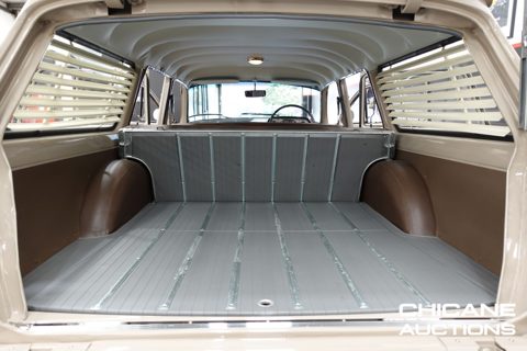 EH Holden with Aztec Gold & Jamboree Brown trim — Special Station Sedan