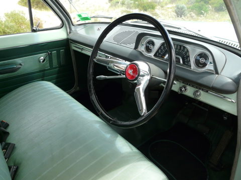 EH Holden with Cabaret & Palais Green trim — Special Sedan